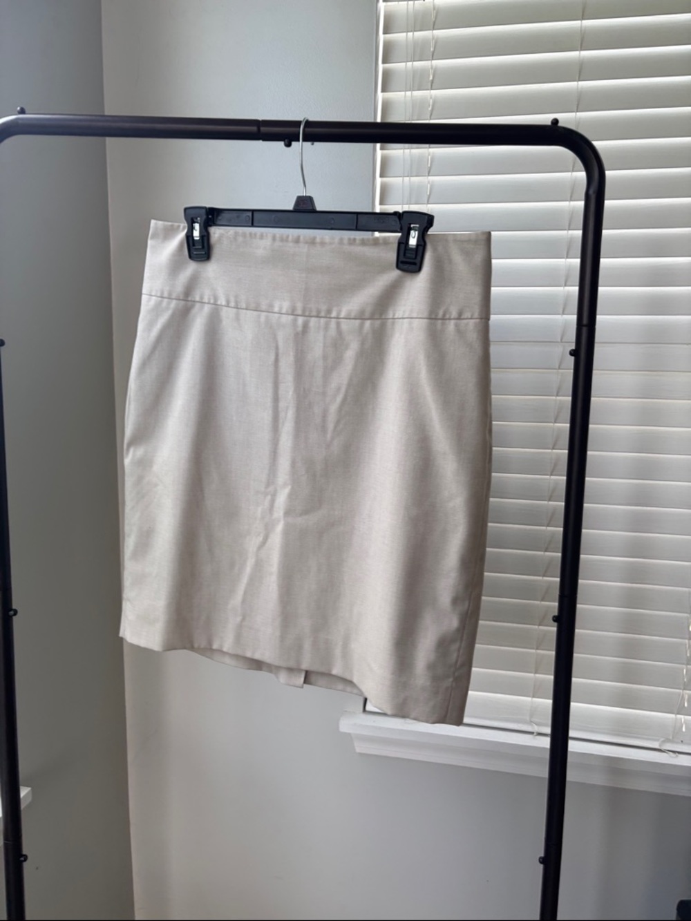 The Limited Cream Pencil Skirt - Sleek Office Style
